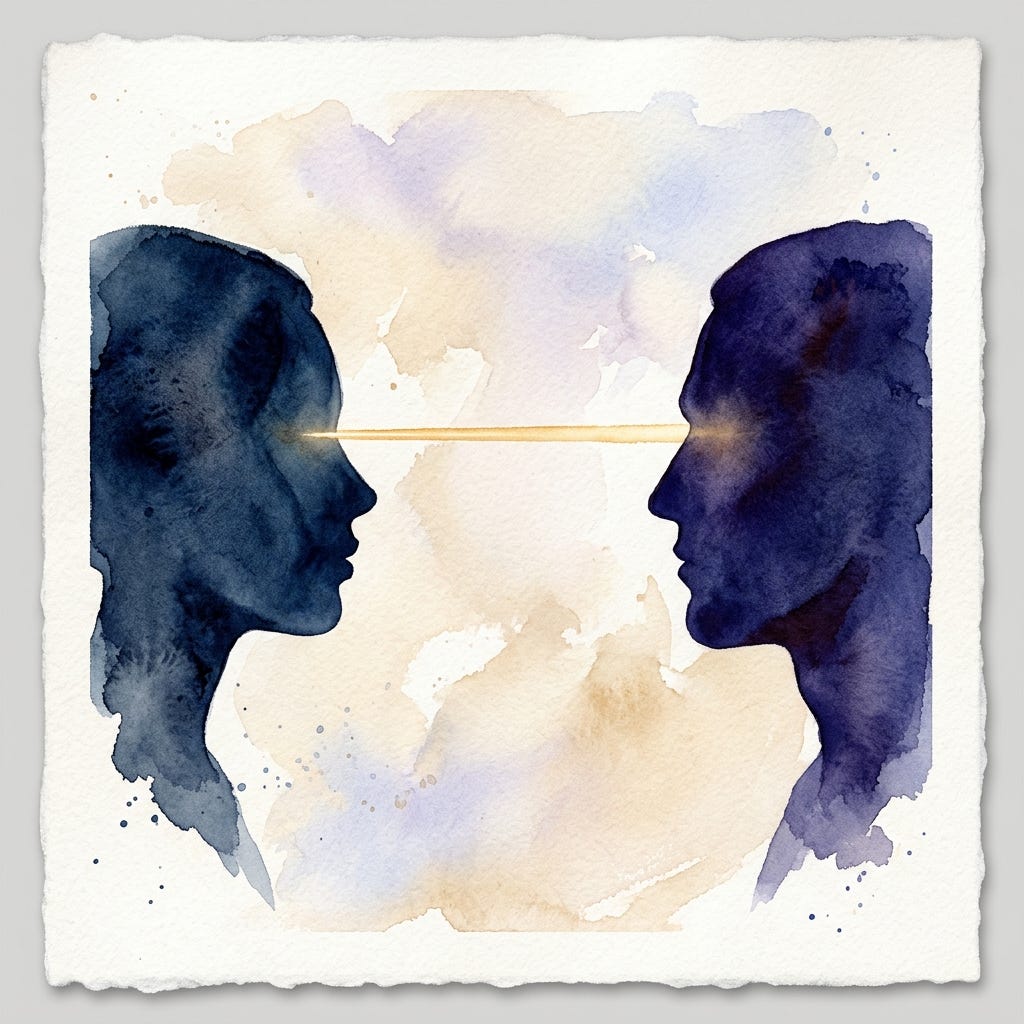 🔑✨Owning It, Part 9: The Five-Minute Stare: The Neurobiology of Mutual Gaze and Vulnerability