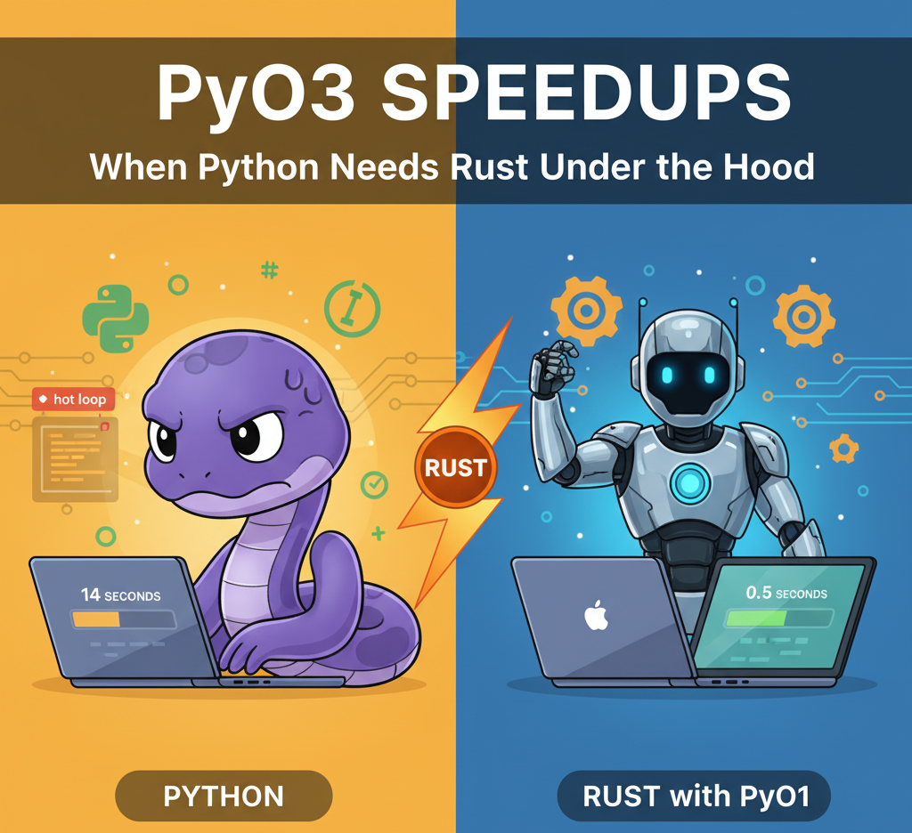 PyO3 Speedups: When Python Needs Rust Under the Hood | by Asma | Oct ...