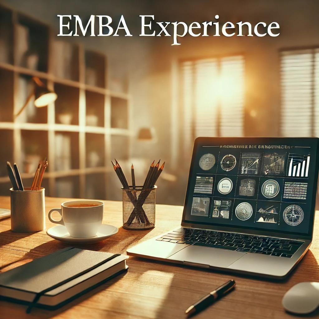 My First Year of EMBA: Challenges, Opportunities, and Professional ...