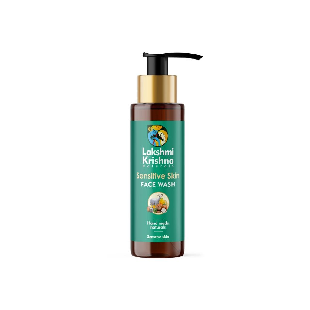 Best Facewash For Sensitive Skin Lakshmi Krishna Naturals