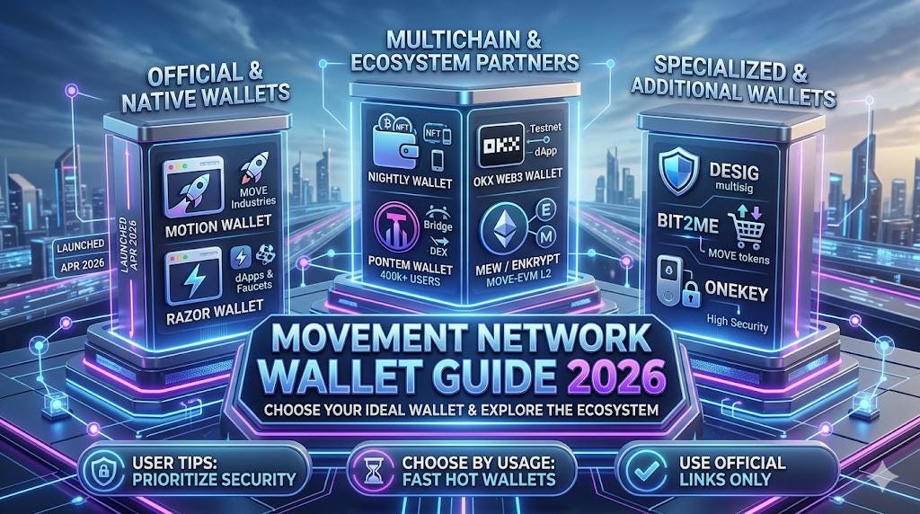 Movement Network Ecosystem: A Guide to Choosing the Best Wallet for 2026