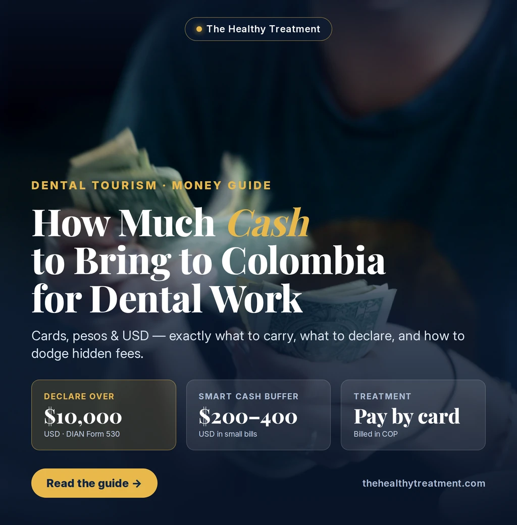 How Much Cash to Bring to Colombia for Dental Work