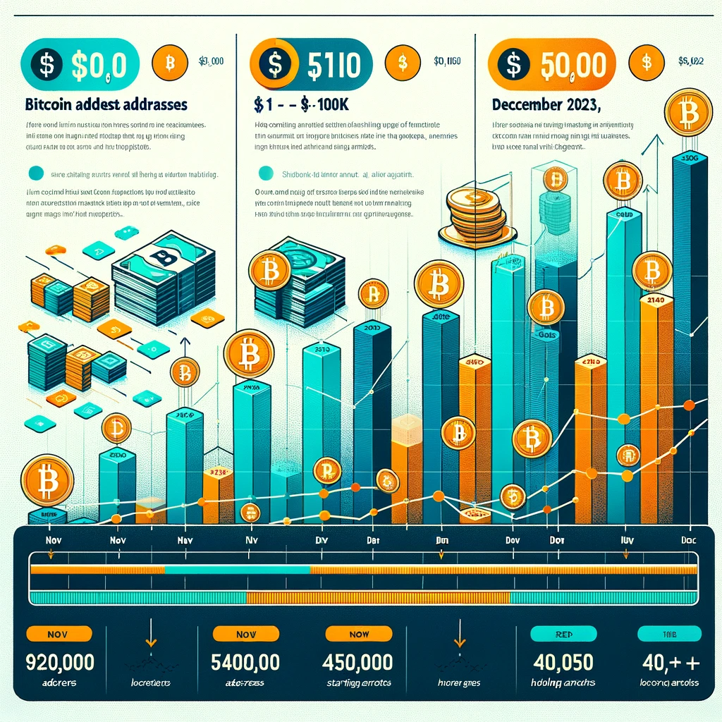 Bitcoin’s Wealth Distribution Shifts: Implications of Address Holdings Increasing in December 2023″ | by Joshua Moroles | The Dark Side | Dec, 2023