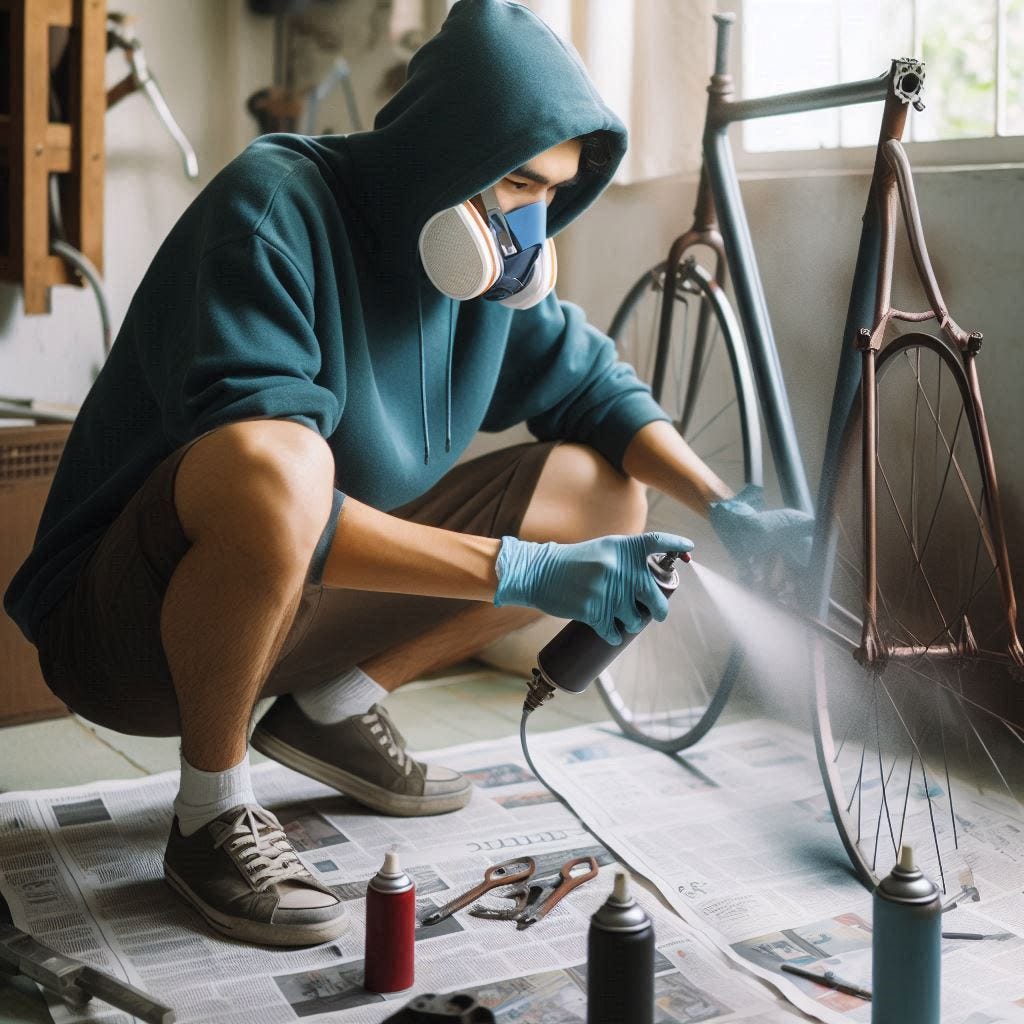 How To Spray Paint A Bicycle A StepbyStep Guide Medium