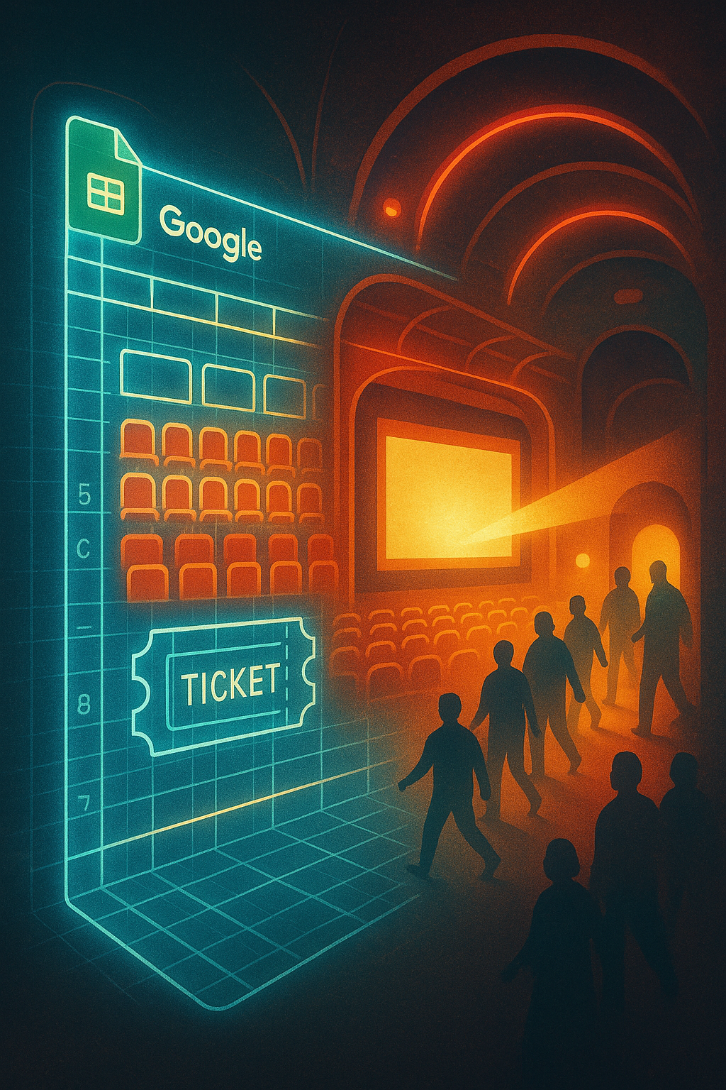 How We Turned a Google Sheet into a Sold-Out Underground Cinema (And 400 People Showed Up)
