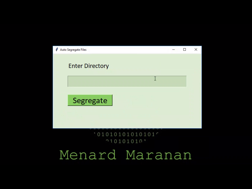 Automate Cleaning your Files with PyAutoSegregate | by Menard Maranan ...