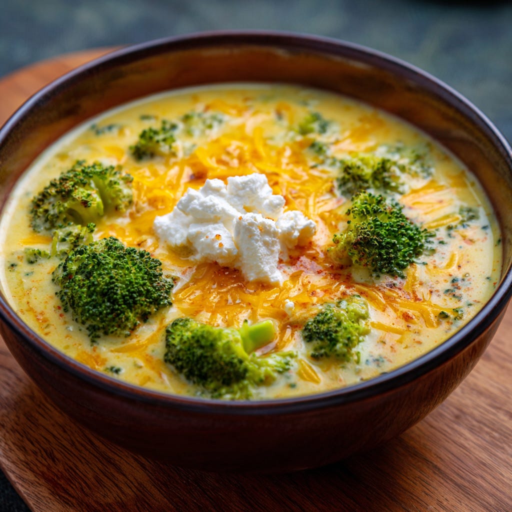 The Ultimate Healthy Broccoli Cheddar Soup: Creamy, High-Protein & Busy Mom Approved