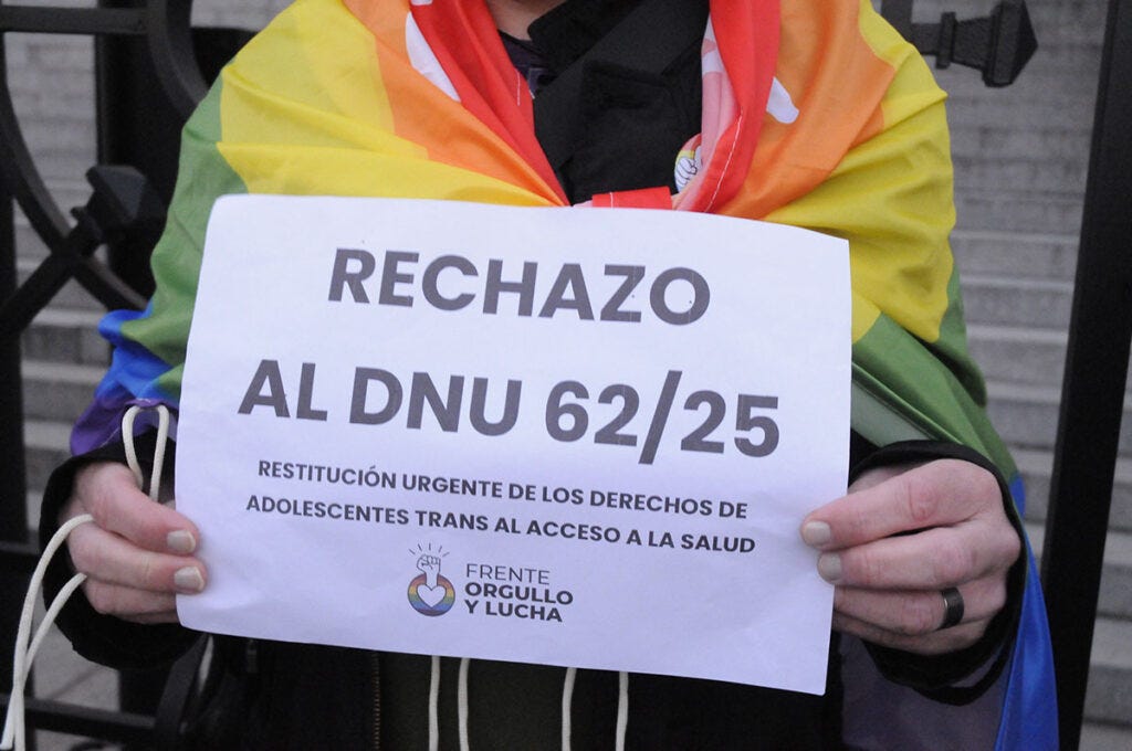 La estigmatización como política: el avance anti trans de Milei