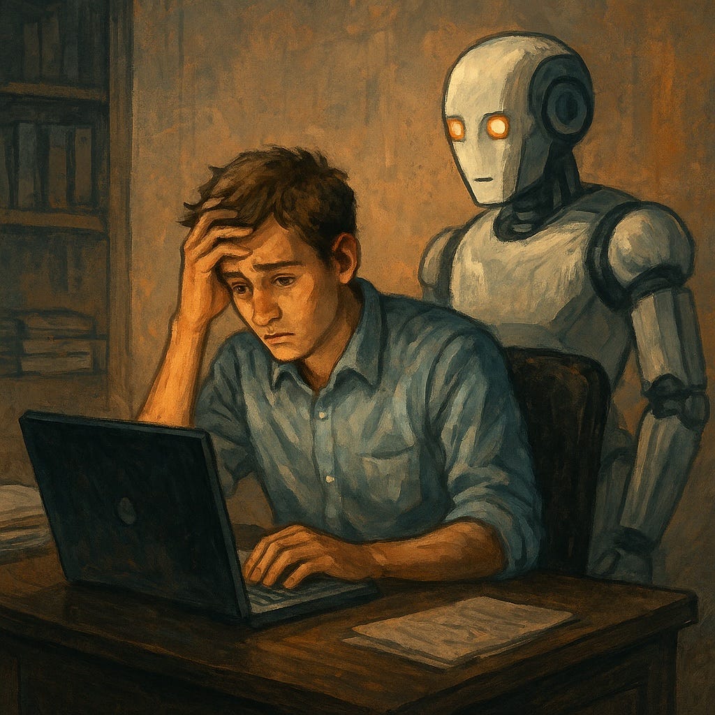 medium.com - Enrique Dans - When AI replaces, not augments: a data-driven look at youth employment trends