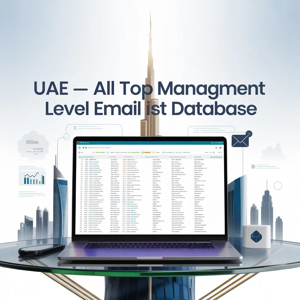 UAE — All Top Management Level Email List Database — Reach Every Senior Business Leader Across the…