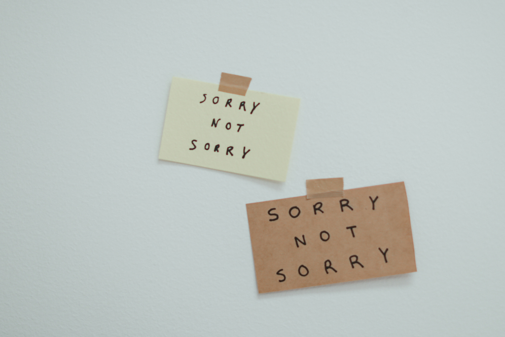 Sorry Not Sorry: How to Spot a Real Apology