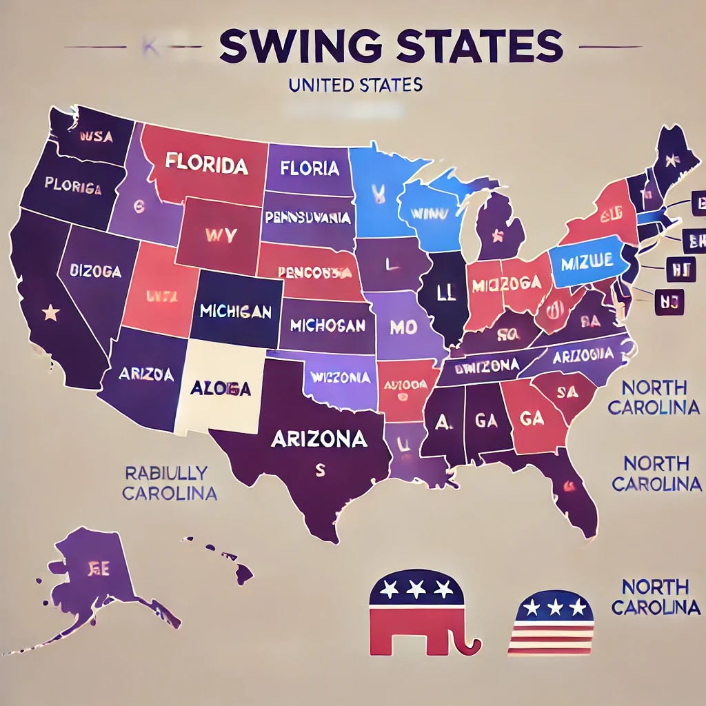 What Are the Swing States in U.S. Elections? | by Muhammad Faisal | Medium