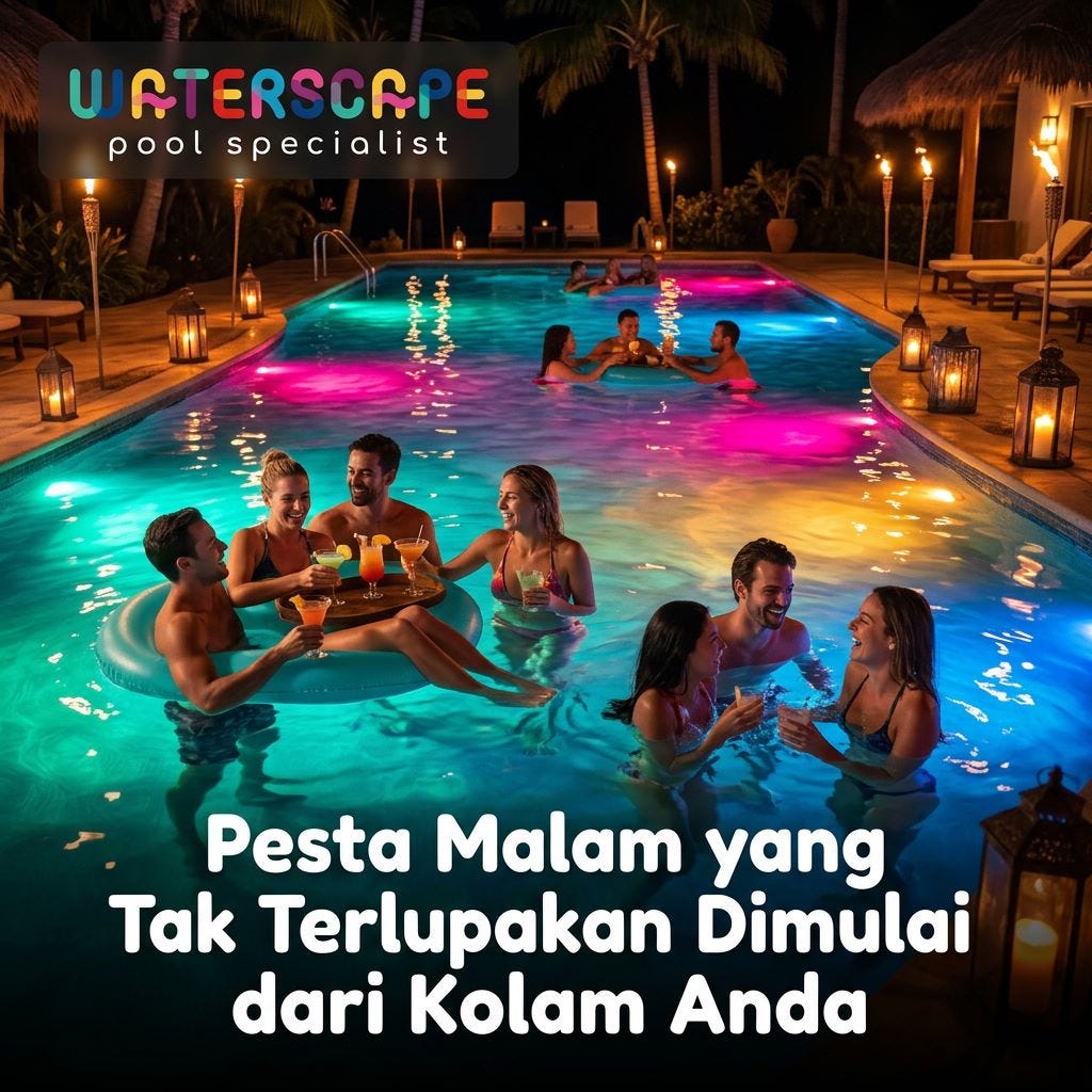 Panduan Lengkap Memilih Lampu Kolam Renang: Biar Kolam Rumah Nggak Cuma Bagus Siang Hari