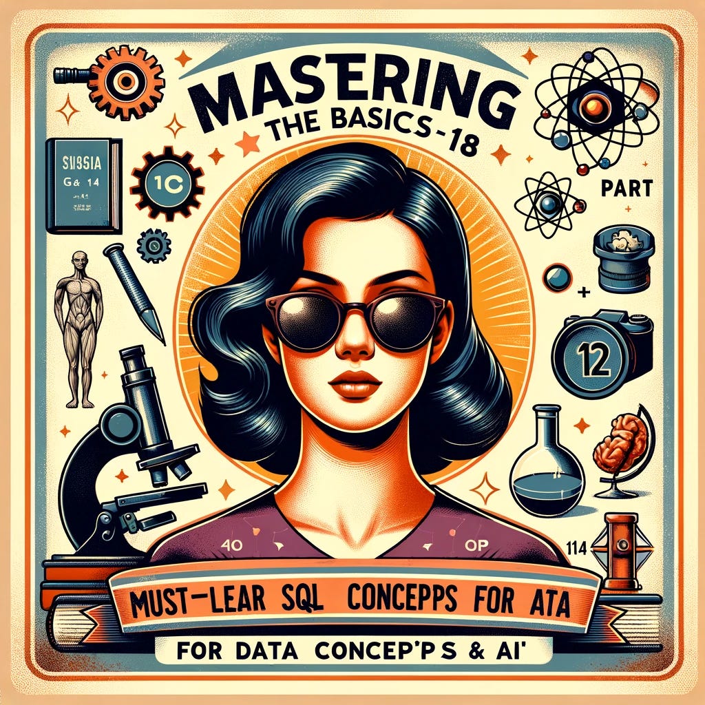 Mastering the Basics-Part 18: Must-Learn SQL Concepts for Data and AI ...