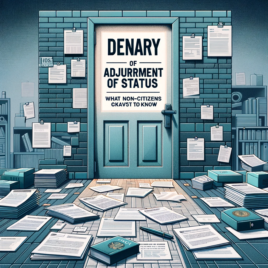 Denial of Adjustment of Status What NonCitizens Need to Know by