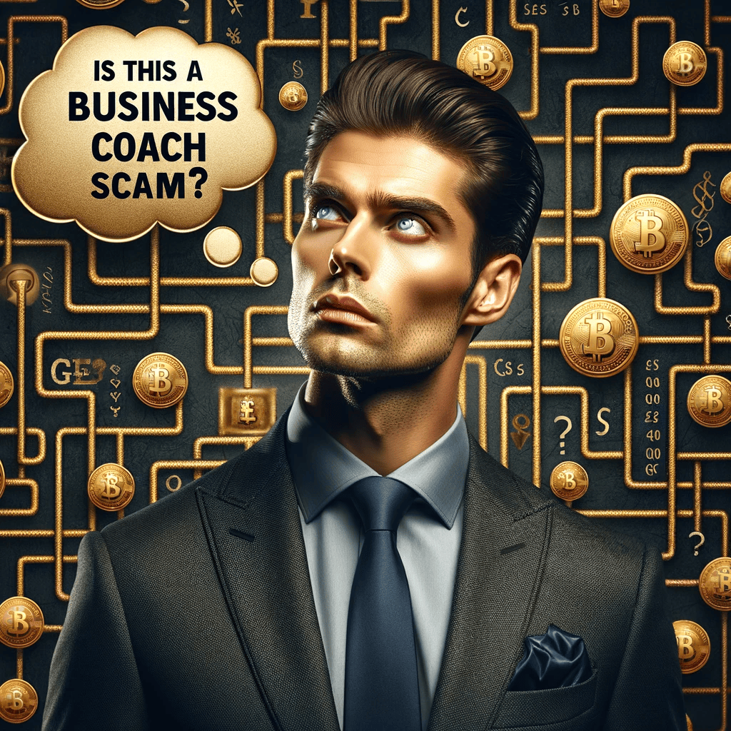 Business Coach Scam: Instant Wealth Illusion  by Phillip D.  Feb, 2024  Medium