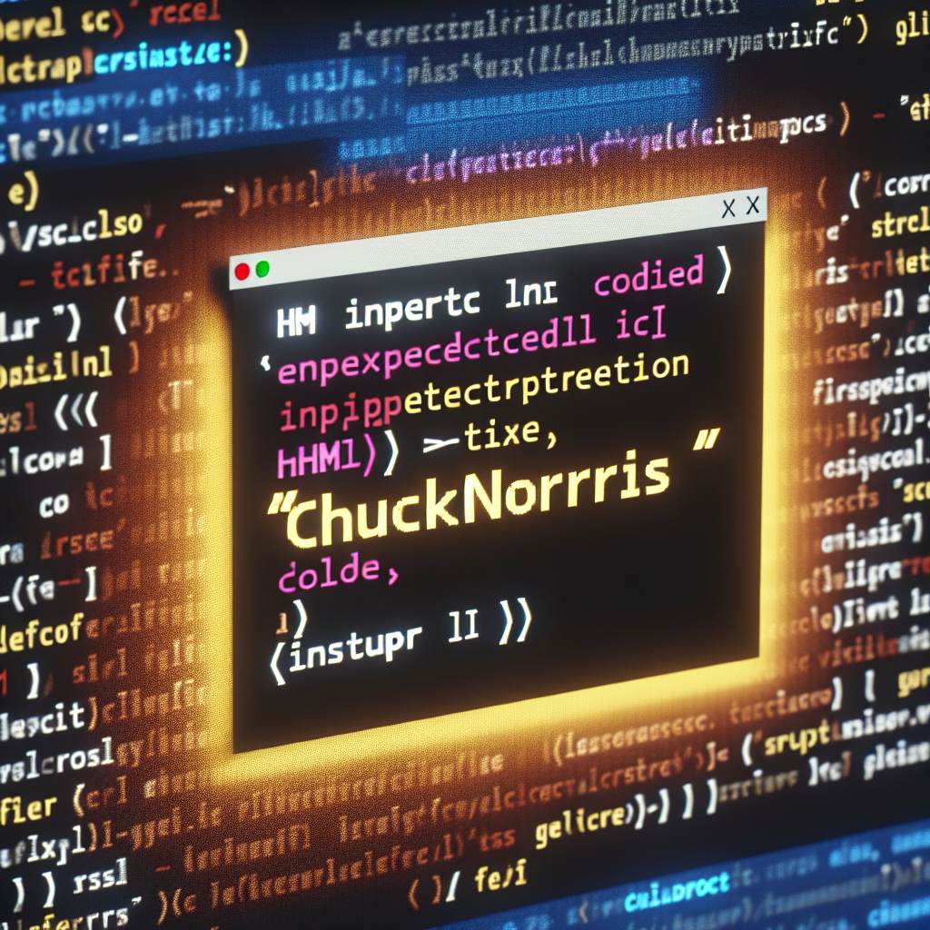 The Mysterious Meaning of “chucknorris” as a Color in HTML | by Denis ...