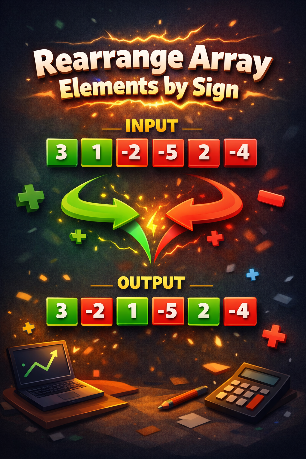 Day 6 — Rearrange Array Elements by Sign | by Rubasri Srikanthan | Feb ...