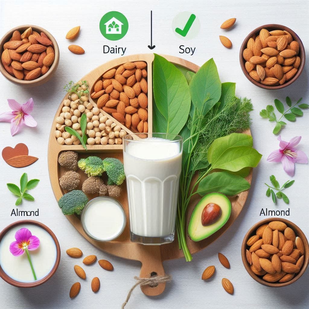 Which Milk is Green? DAIRY vs SOY vs ALMOND by Atharva Patankar