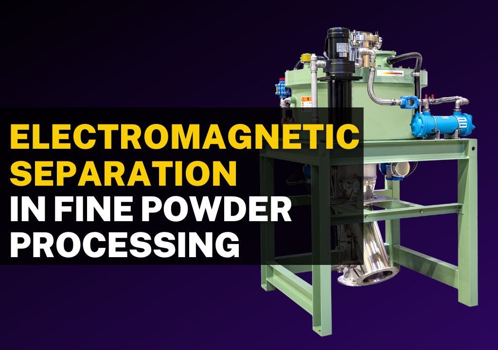 The Shift Toward Adjustable Electromagnetic Separation in Fine Powder Processing