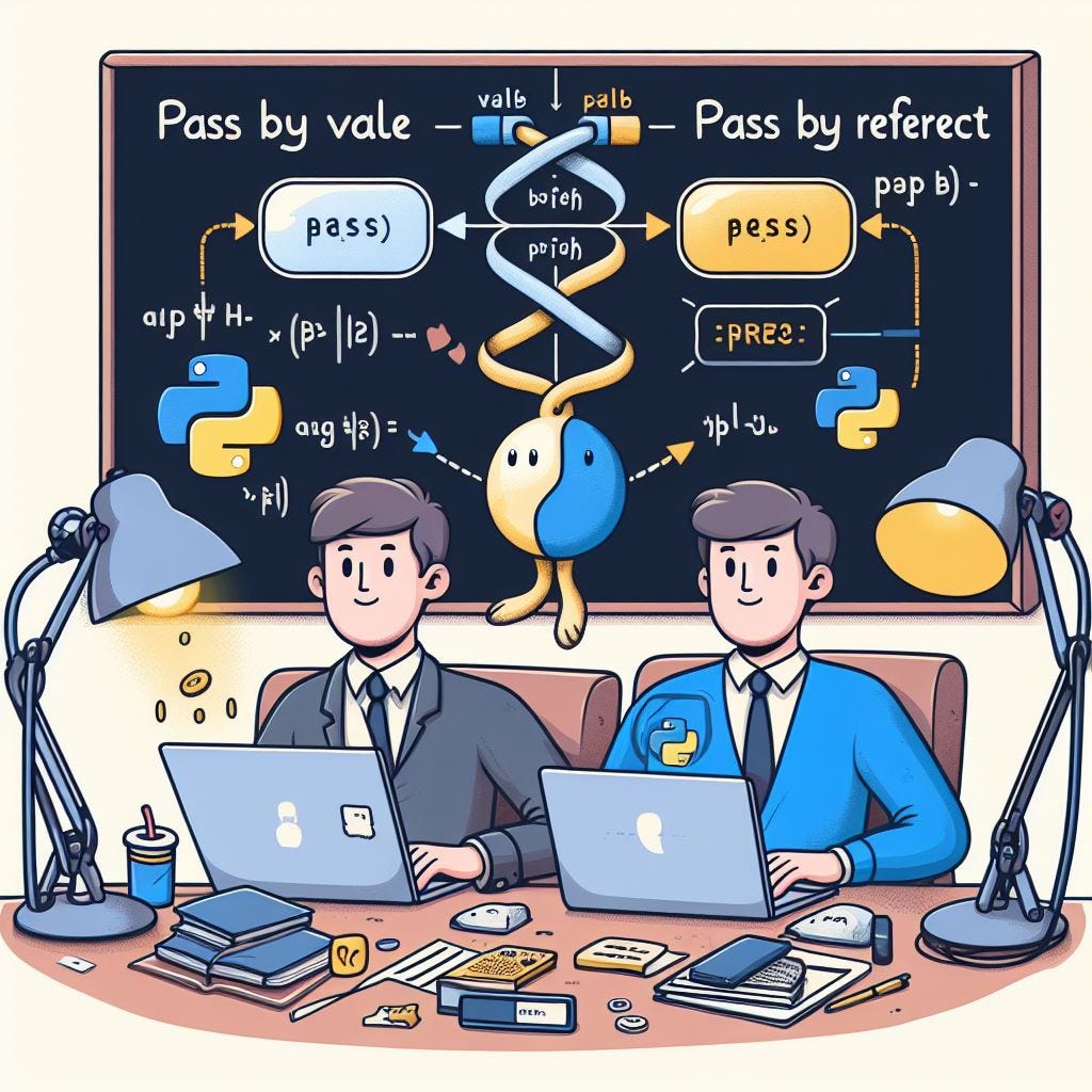 Pass by value vs Pass by reference. Why it’s important for Python ...