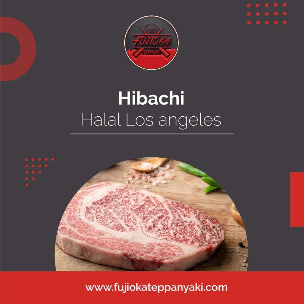Hibachi Halal Los angeles Fujioka Teppanyaki Medium