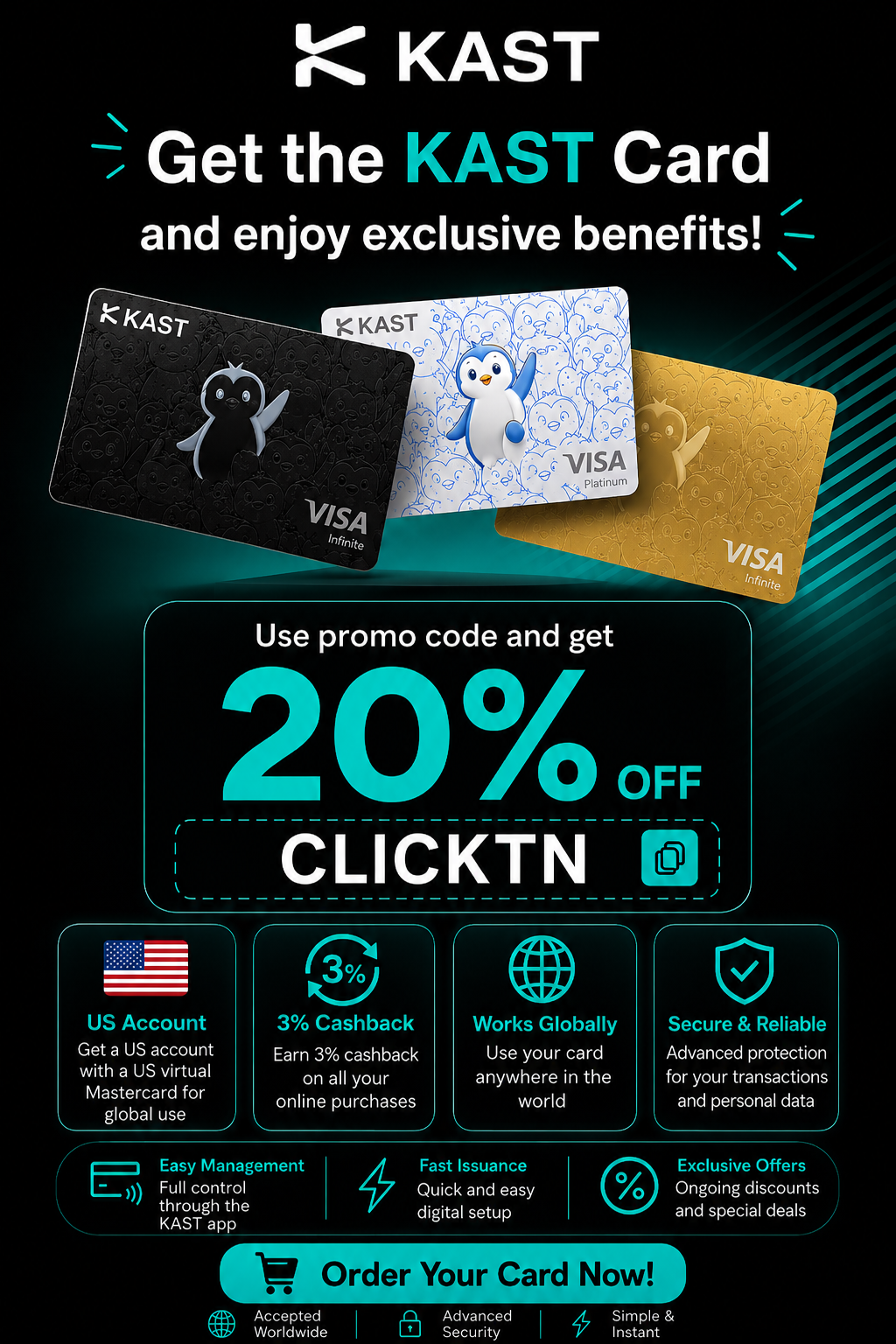 As digital payments and stablecoins continue to reshape global finance, the KAST Card stands out as…