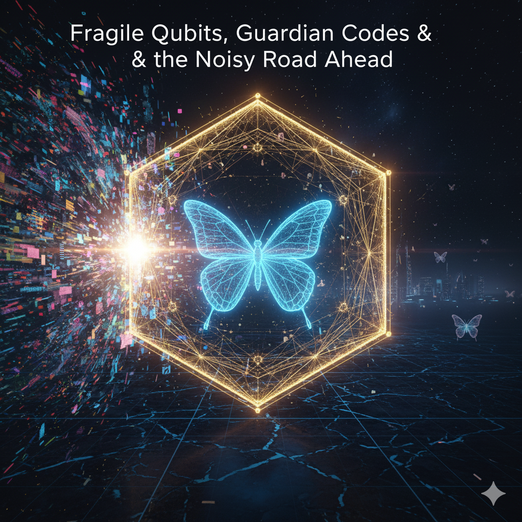 Day 20: Fragile Qubits, Guardian Codes & the Noisy Road Ahead🛡️