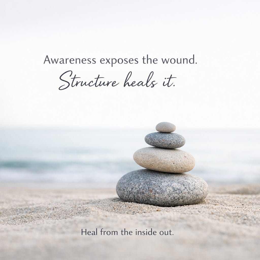 Awareness Doesn’t Heal You — Structure Does | by Uchenna Sylvia Peters ...