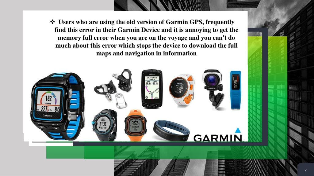 Troubleshoot Garmin Memory Full Error in Few Easy Steps by US PC