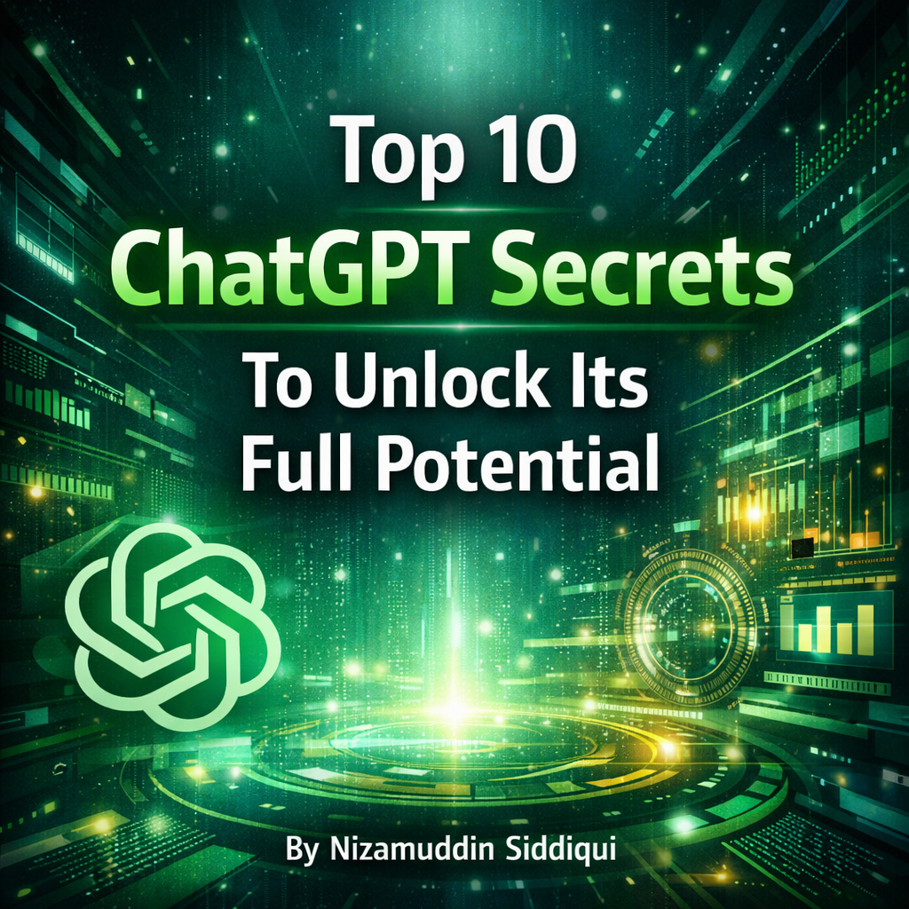 Top 10 ChatGPT Secrets To Unlock Its Full Potential by Nizamuddin