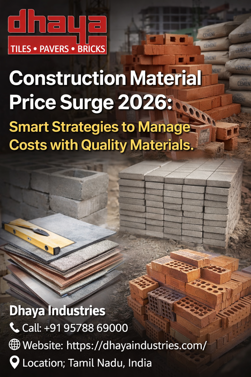 Construction Material Price Surge 2026: Manage Costs Smartly with Quality Construction Materials