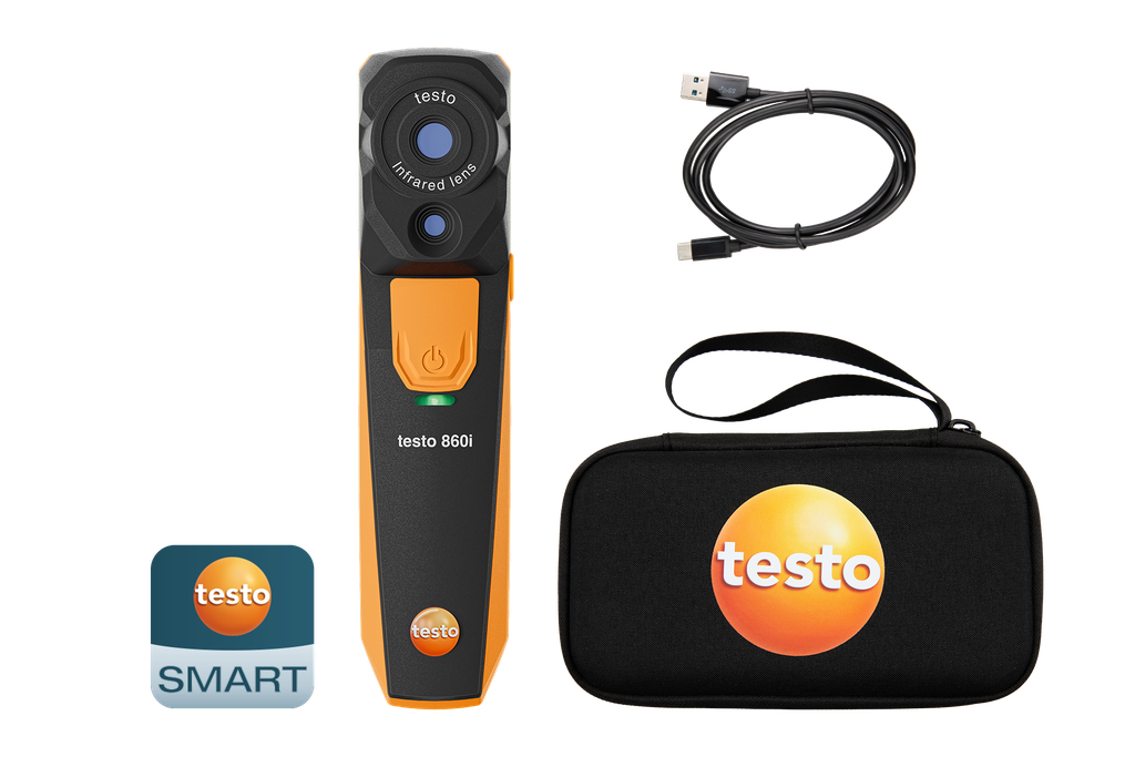 Testo 860i Kit — Advanced Thermal Imaging for Smartphone Inspections