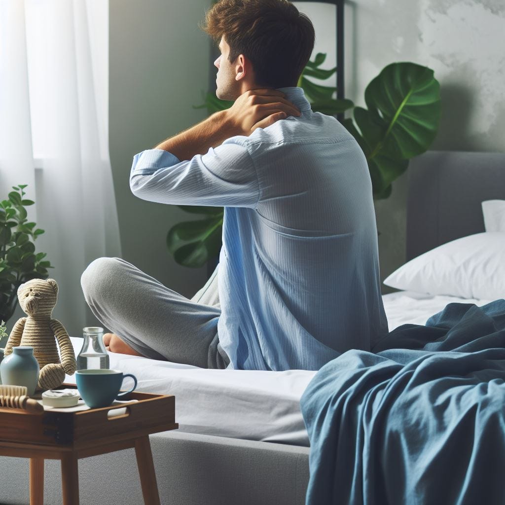 After Sleep Neck Pain Understanding Causes and Seeking Relief by Therapeutic Slumbers Medium
