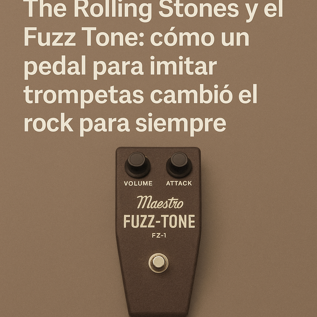 Los Rolling Stones y el fuzz tone: cómo un pedal para imitar trompetas cambió el rock para siempre