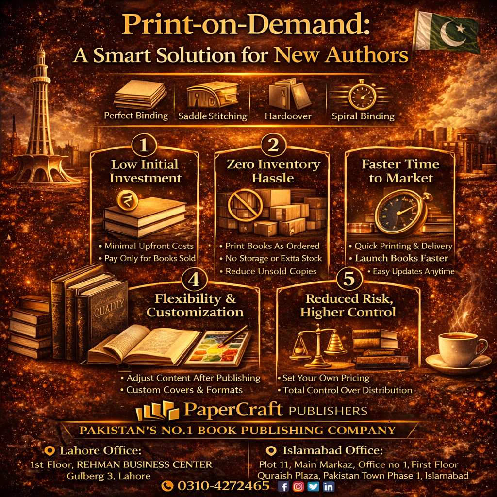 Print-on-Demand: A Smart Solution for New Authors