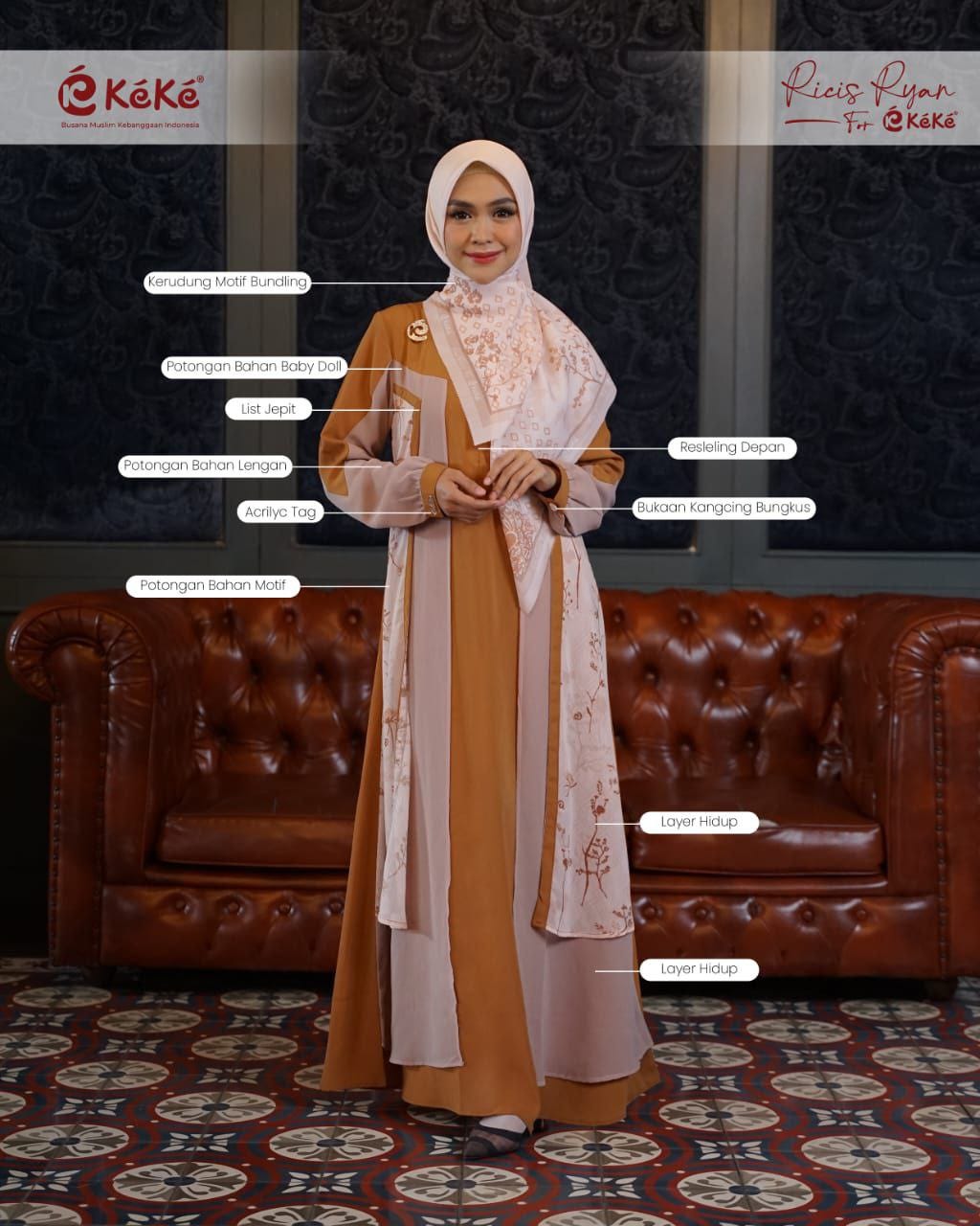 Gamis Wanita Syari