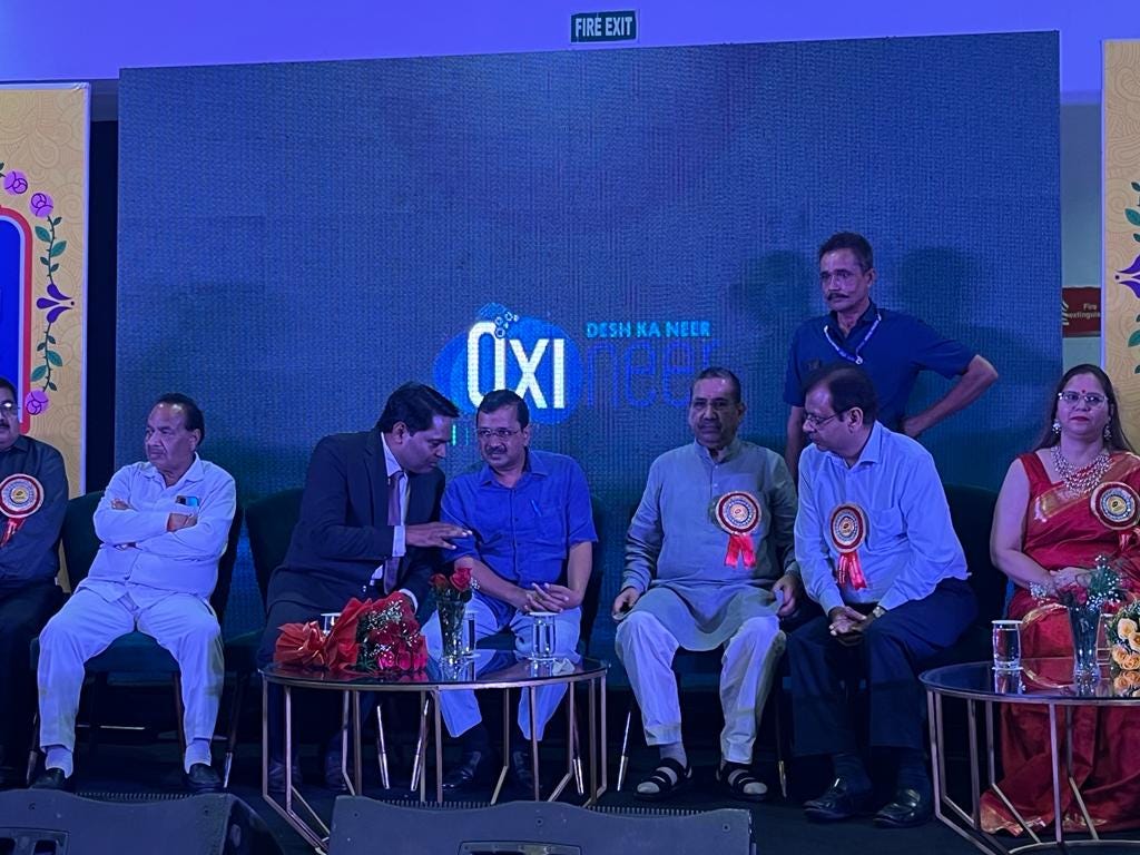 Celebrating Purity: Oxineer’s Sponsorship Shines at Durga Utsav in New Delhi.