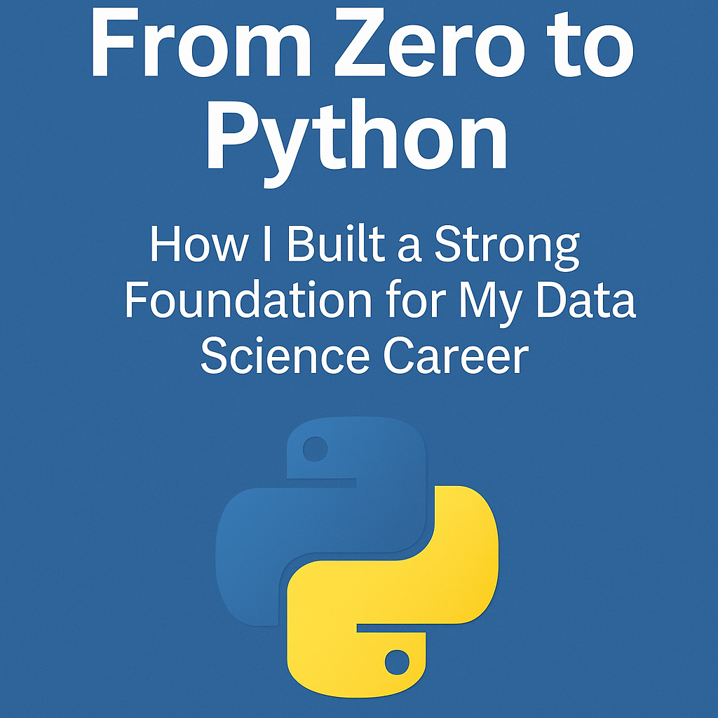 From Zero to Python: Building a Stronger Foundation in My Data Journey ...