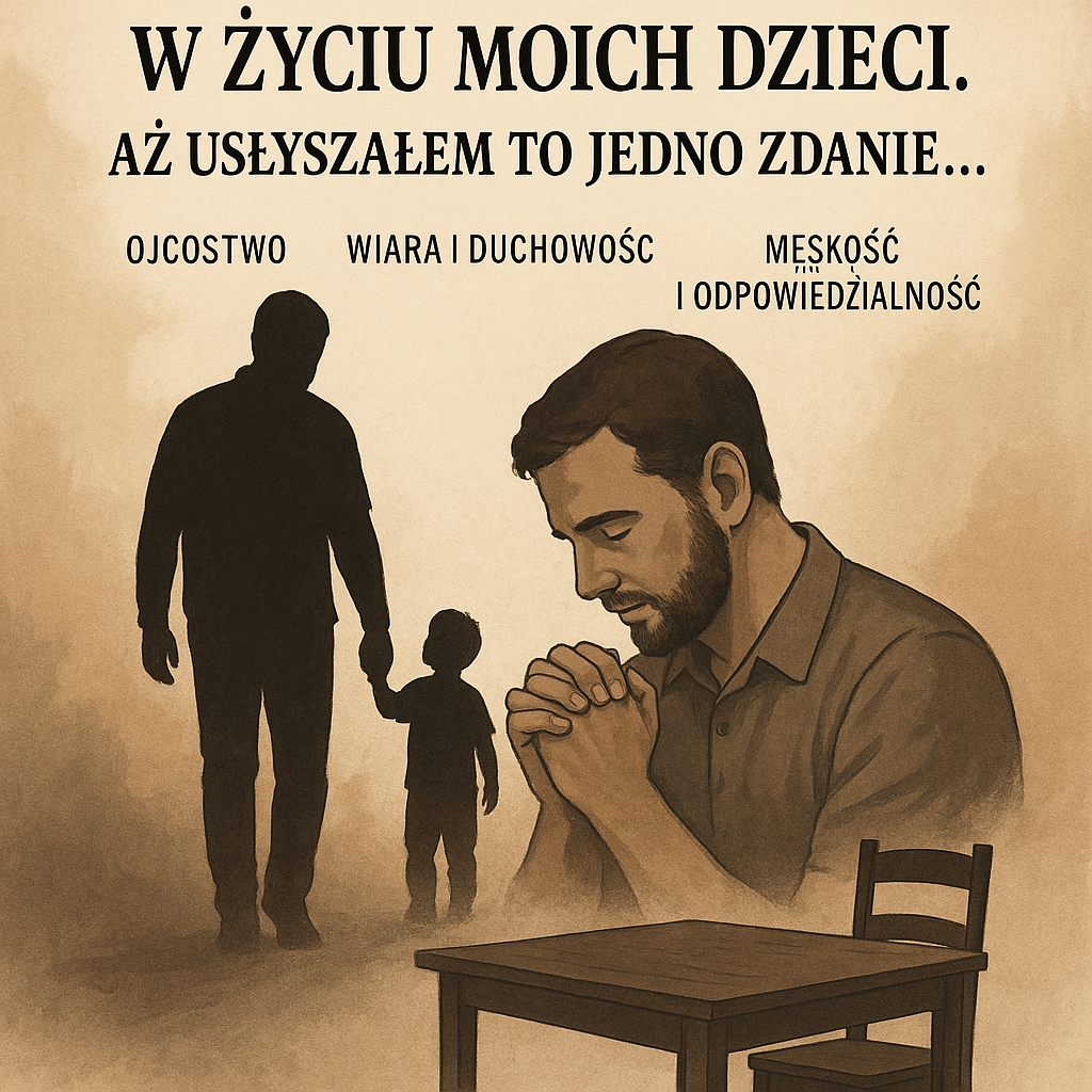 Byłem w domu, ale nieobecny w życiu moich dzieci. Aż usłyszałem to jedno zdanie…