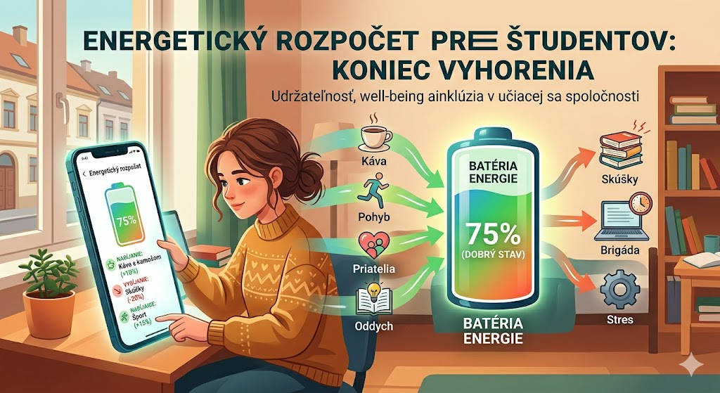 Prečo študenti nepotrebujú lepší time management, ale „Energetický rozpočet“