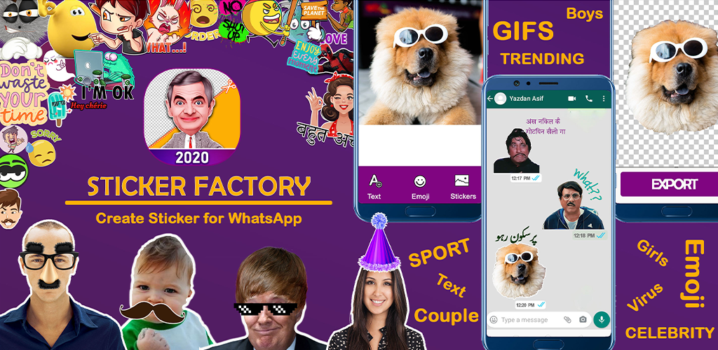 Four Best Android Application For WhatsApp Sticker Maker & WAStickers