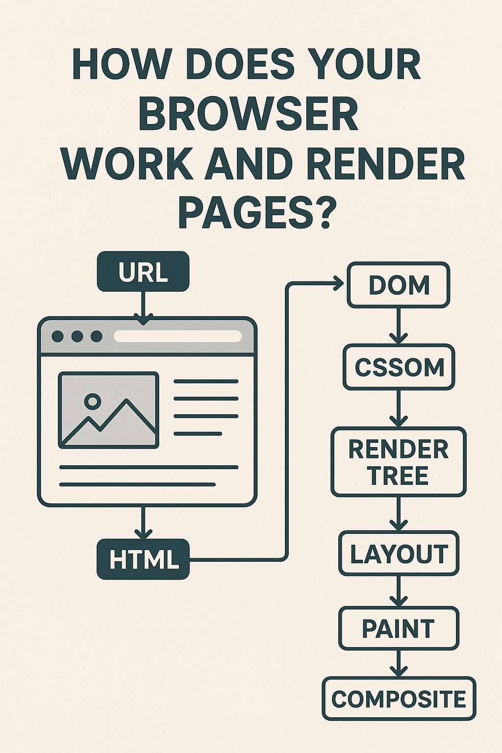 How does your browser works and render pages
