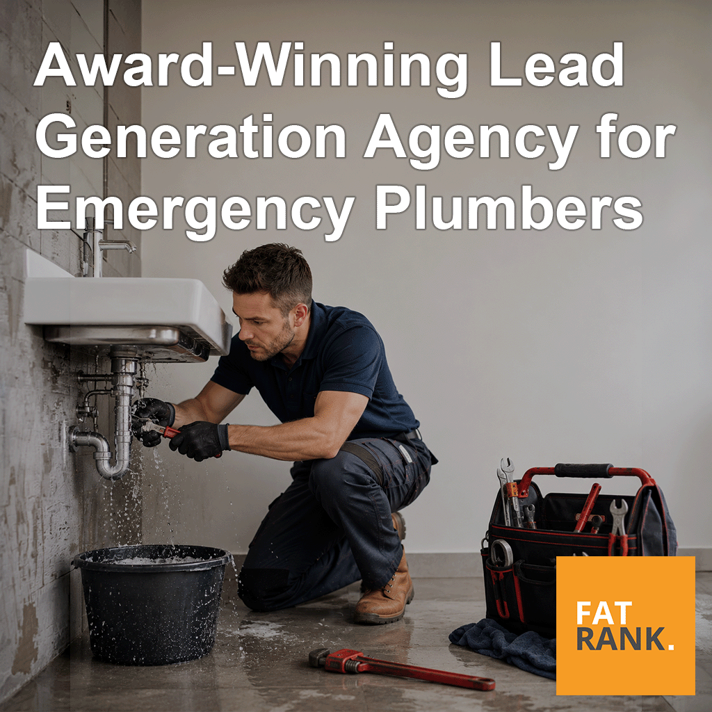 Award-Winning Lead Generation Agency for Emergency Plumbers