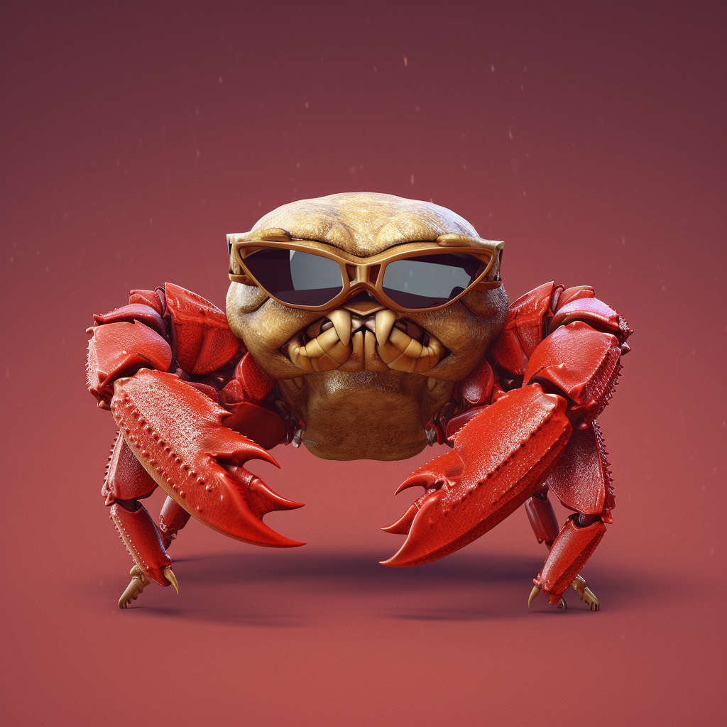 Cypress Crab — Insane With The CrabLang by Dean Lofts Medium