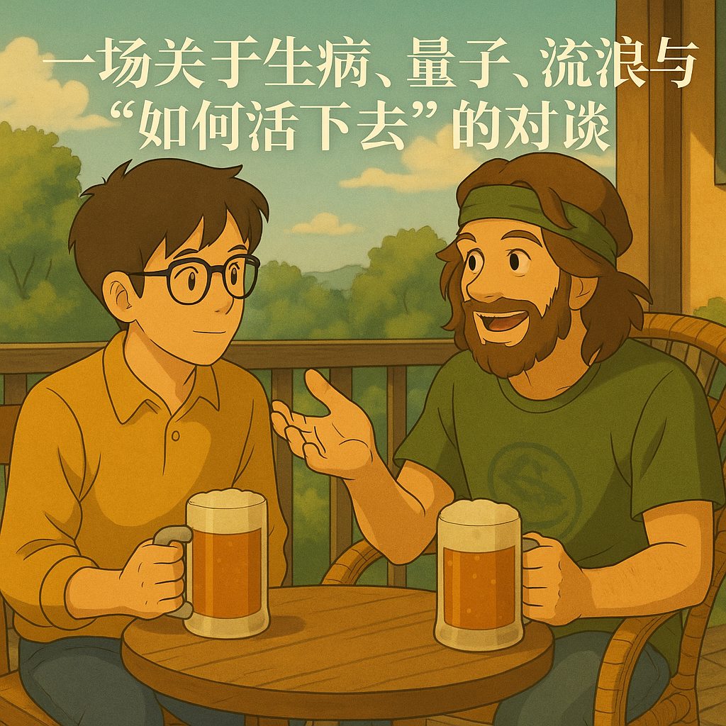 一场关于生病、量子、流浪与“如何活下去”的对谈