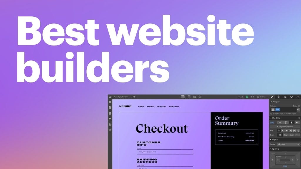 10 Best Website Builders for Beginners: Free and Paid Platforms You ...