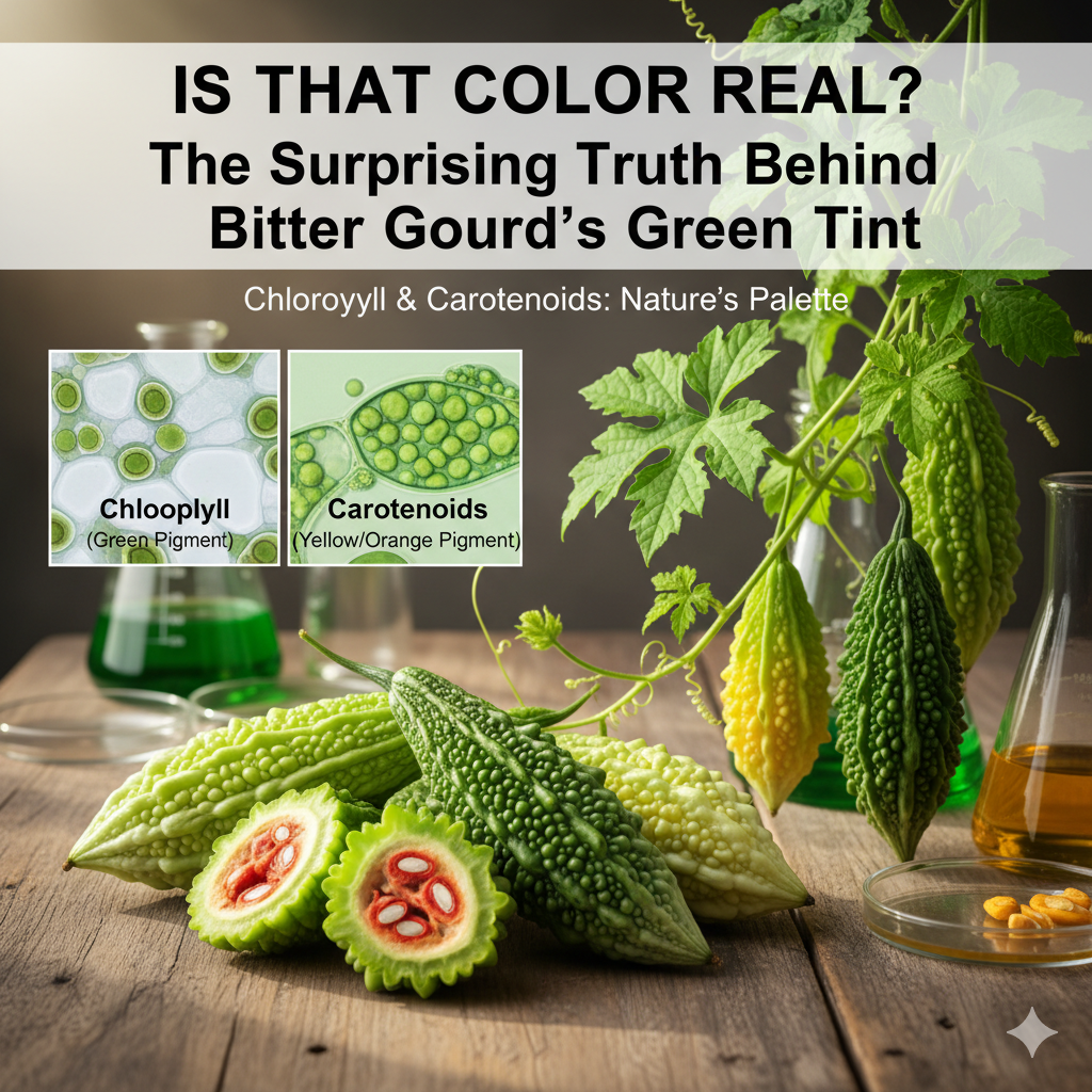 Is That Color Real? The Surprising Truth Behind Bitter Gourd’s Green Tint