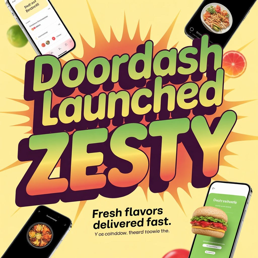 What DoorDash’s Zesty Means for Food Delivery Startups