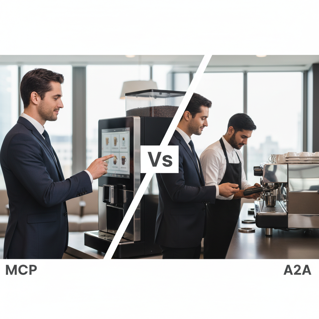 MCP vs A2A. The evolution of AI is moving beyond… | by Pratap Ramamurthy | Google Cloud – Community | Oct, 2025 MCP vs A2A. The evolution of AI is moving beyond… | by Pratap Ramamurthy | Google Cloud – Community | Oct, 2025